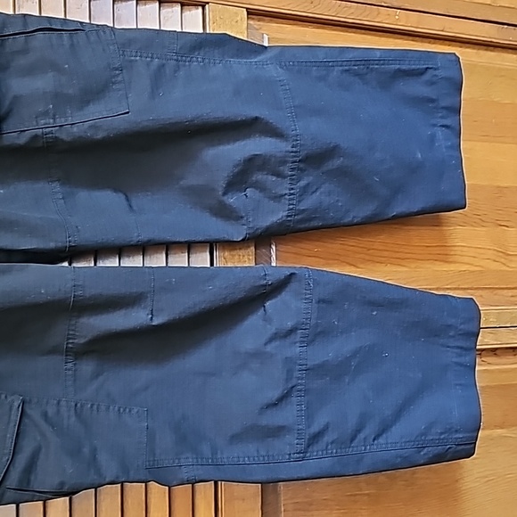 CQR Utility Cargo Pants elastic waist water resistant hiking tactical 36x27 shor - Picture 5 of 12